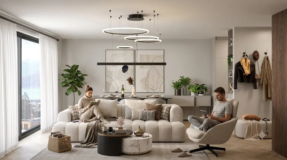 Neue Residenz mit 3 Apartments in einem beliebten und grünen Viertel – Foto 3 von 11