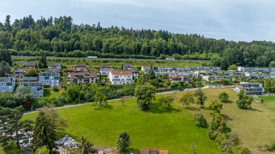 Terrain à bâtir avec vue sur le lac de Zurich et les Alpes – photo 2 sur 5