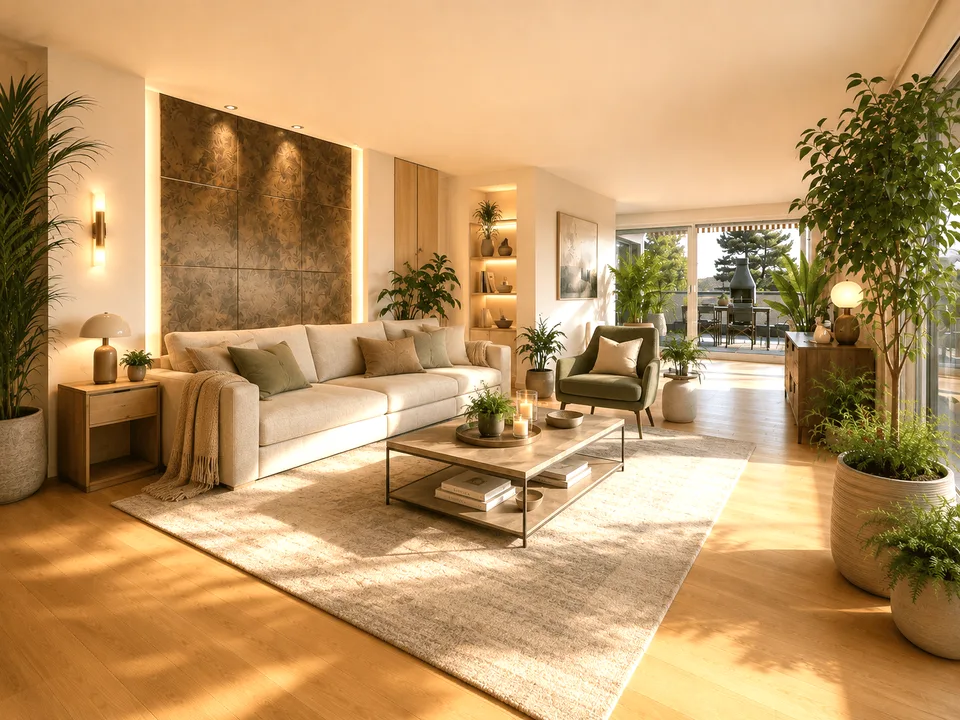 Stadtnahe 5.5 Zimmer Penthouse-Wohnung mit herrlicher Weitsicht – Foto 3 von 14
