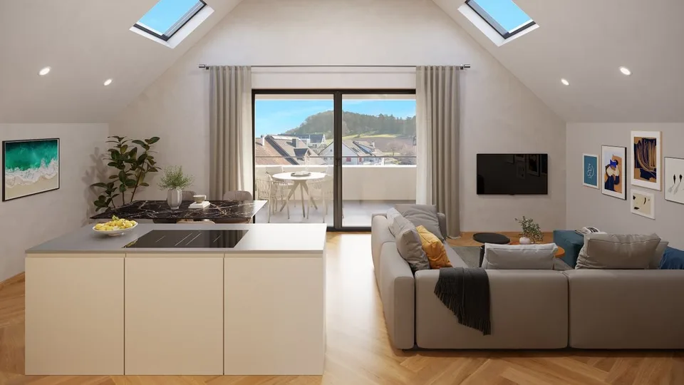 Appartamento di 3,5 locali in duplex con oltre 4 metri di altezza e accesso diretto in ascensore – foto 2 di 8