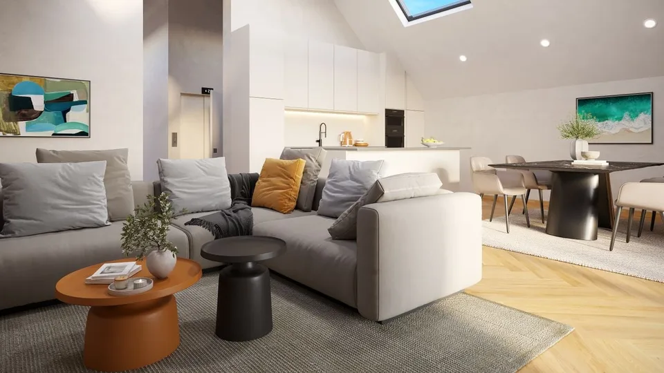 Appartamento di 3,5 locali in duplex con oltre 4 metri di altezza e accesso diretto in ascensore – foto 3 di 8