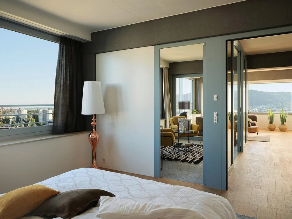 Über den Dächern von Zürich 2.5-Zimmerwohnung im 11. Stock – Foto 3 von 5