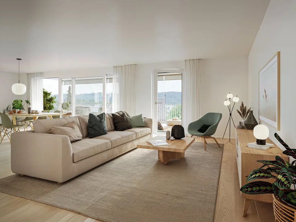 3.5 Zimmer Gartenwohnung "Am Wald – Foto 3 von 4
