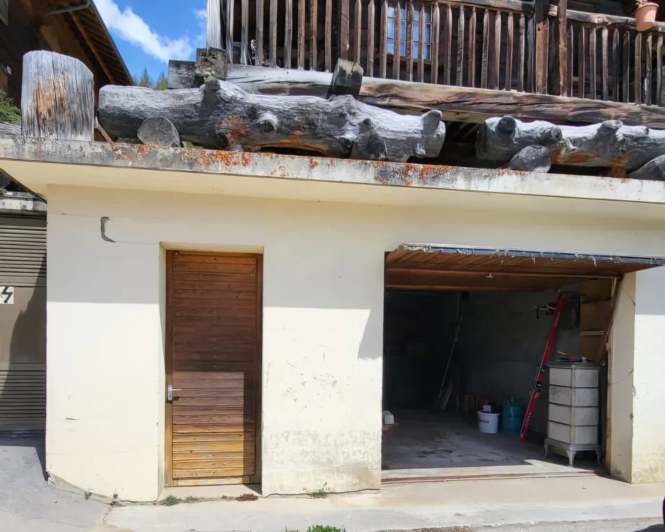 Charming apartment in Eison (Val d’Hérens) with a view, large garden and garage – photo 19 of 20