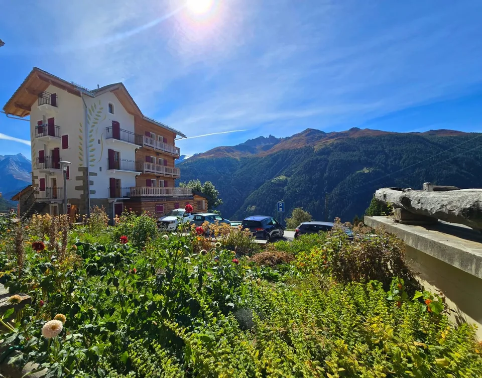 Charming apartment in Eison (Val d’Hérens) with a view, large garden and garage – photo 17 of 20
