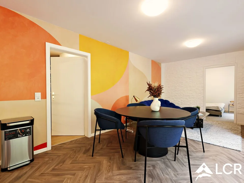 Verkaufte Gewerbeoberfläche als Wohnung - 3,5 Zimmer - Parkplatz – Foto 2 von 4