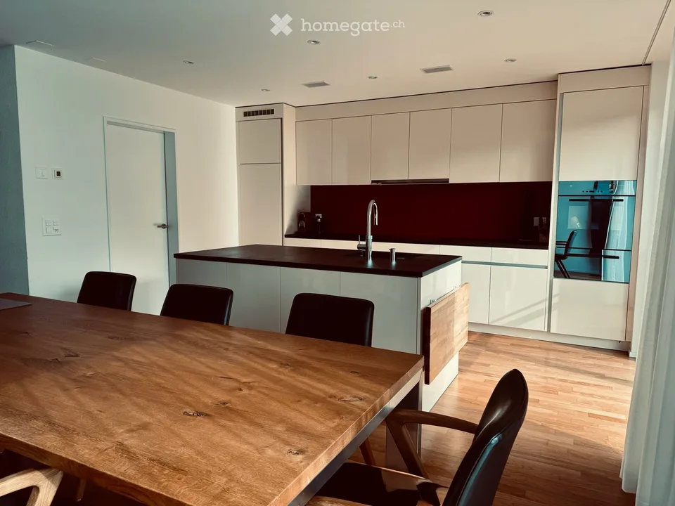 Vivre avec une vue au cœur de Lenzburg - appartement spacieux de 4,5 pièces dans le parc de villas – photo 2 sur 8