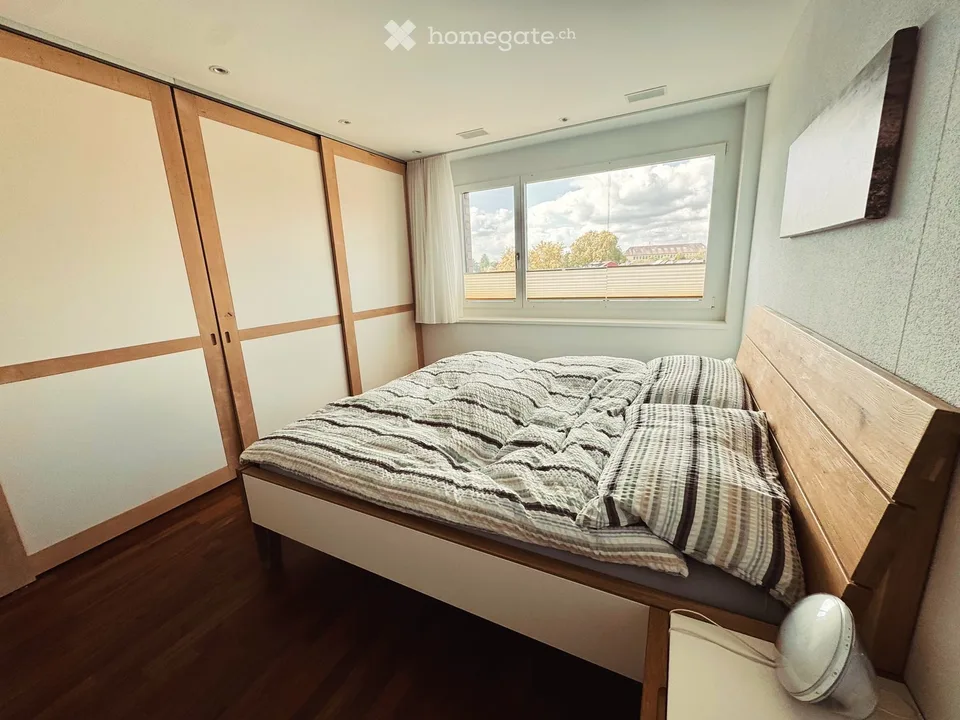 Vivre avec une vue au cœur de Lenzburg - appartement spacieux de 4,5 pièces dans le parc de villas – photo 6 sur 8