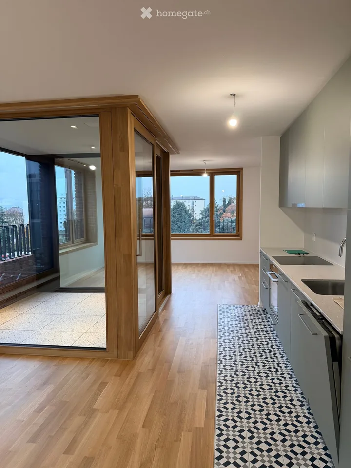 Studio spacieux et lumineux de 50 m² avec loggia – Lausanne Malley – foto 2 di 5
