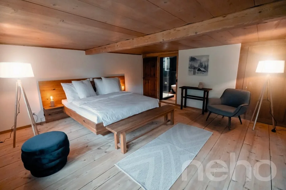 Historisches Bauernhaus mit Ferienwohnung und Bergpanorama – Foto 10 von 12