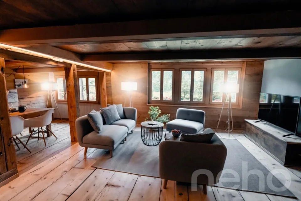 Historisches Bauernhaus mit Ferienwohnung und Bergpanorama – Foto 7 von 12