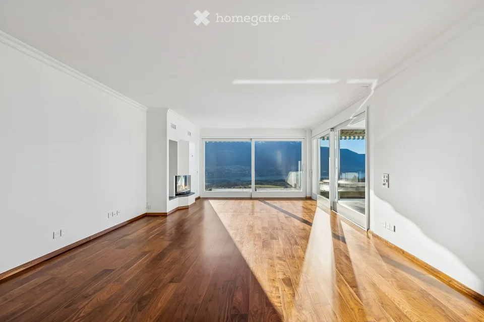 Appartamento in attico a Orselina con vista diretta sul lago Maggiore – foto 10 di 30