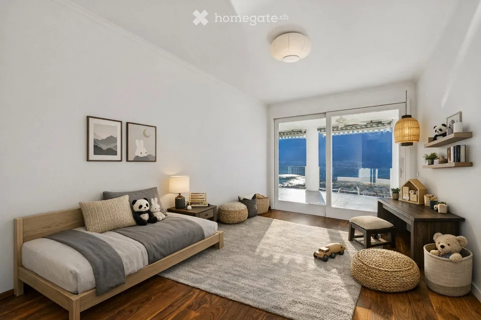 Appartamento in attico a Orselina con vista diretta sul lago Maggiore – foto 25 di 30