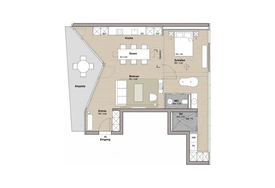 Loft urbain avec jardin privé et 139 m² d'espace utilisable – photo 10 sur 11