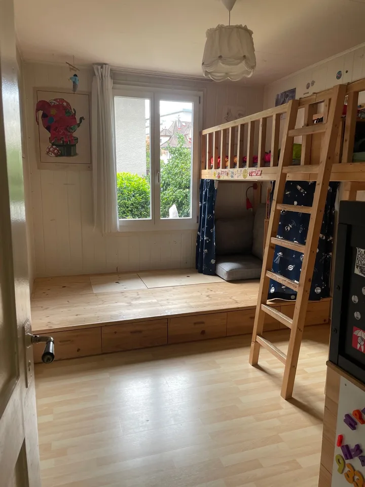 Charmante 4-Zimmer-Altbauwohnung mit Balkon in Bern-Bethlehem – Foto 4 von 12