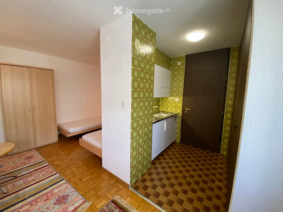 Großes möbliertes Studio zur sofortigen Miete in Sierre – Foto 4 von 5