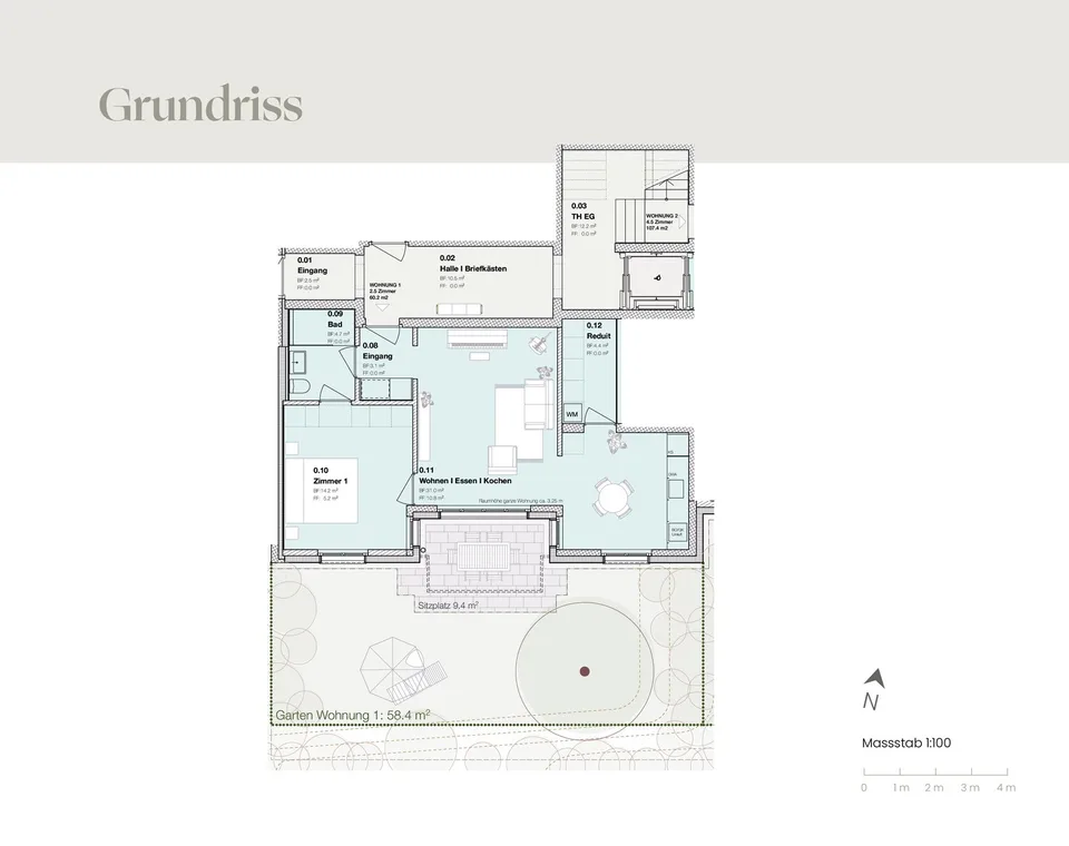 Appartamento moderno di 2,5 locali a Oberglatt – La tua nuova casa dal 2028 – foto 8 di 9