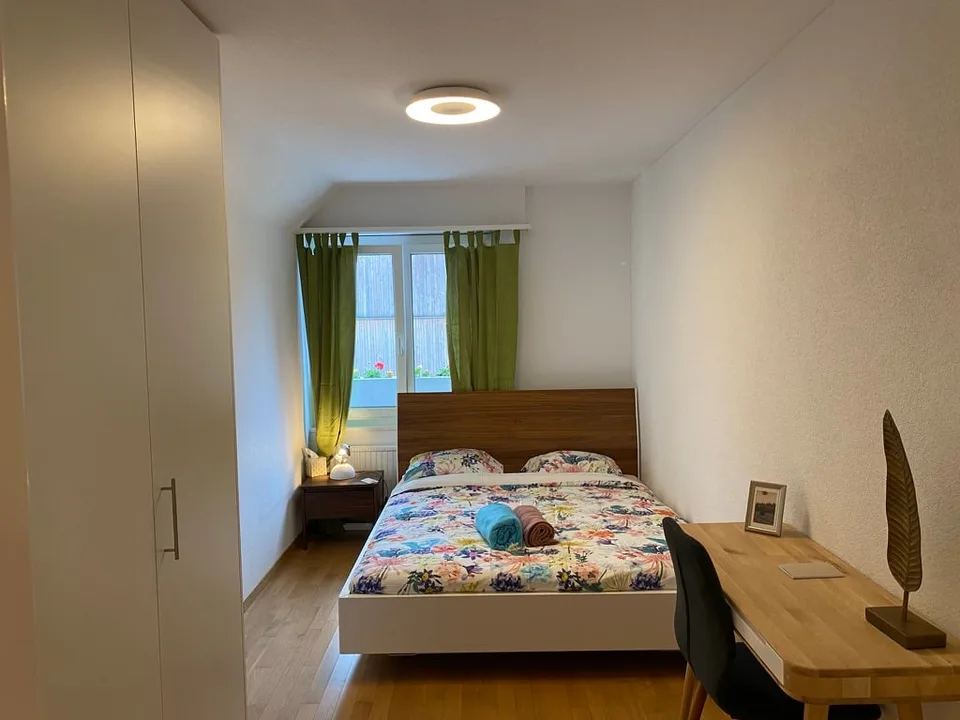💎 Appartement élégant meublé de 4,5 pièces avec un beau balcon à Seebach – photo 15 sur 30