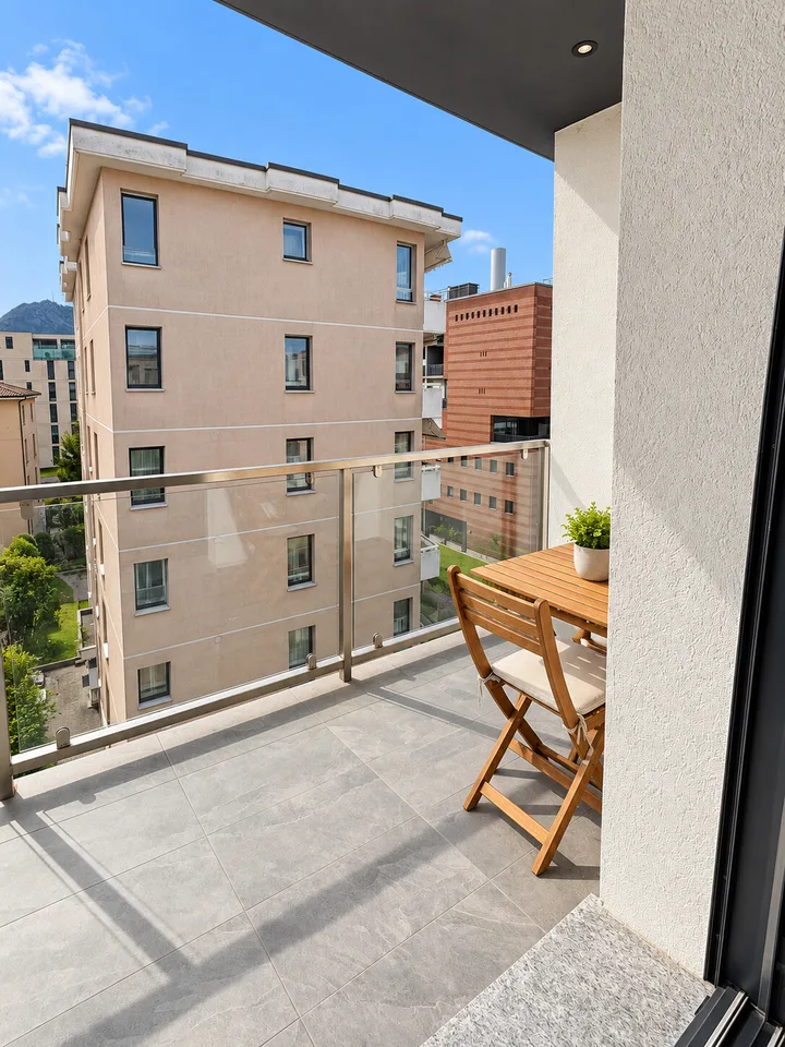 LUGANO – MOLINO NUOVO | ELEGANT 4.5 PIÈCES MEUBLÉS – photo 5 sur 13
