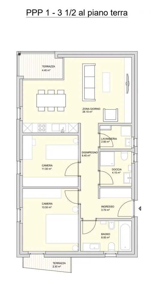 Neue Residenz "Chez Nous" in Sementina – Foto 2 von 3