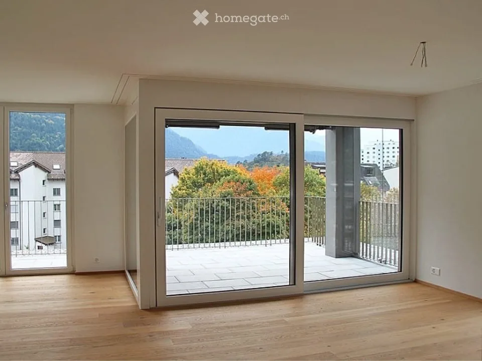 4.5 Zimmer Attika Wohnung mit Südbalkon – Foto 4 von 5