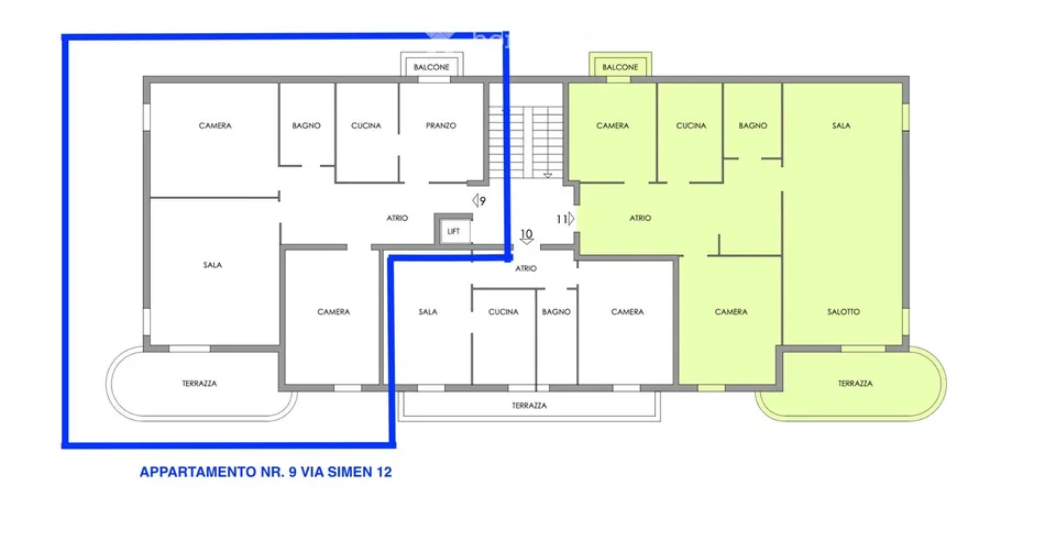 ZONA SCHULEN, STRATEGISCHE LAGE - 4 und 1/2 RENOVIERTE WOHNUNG – Foto 5 von 5