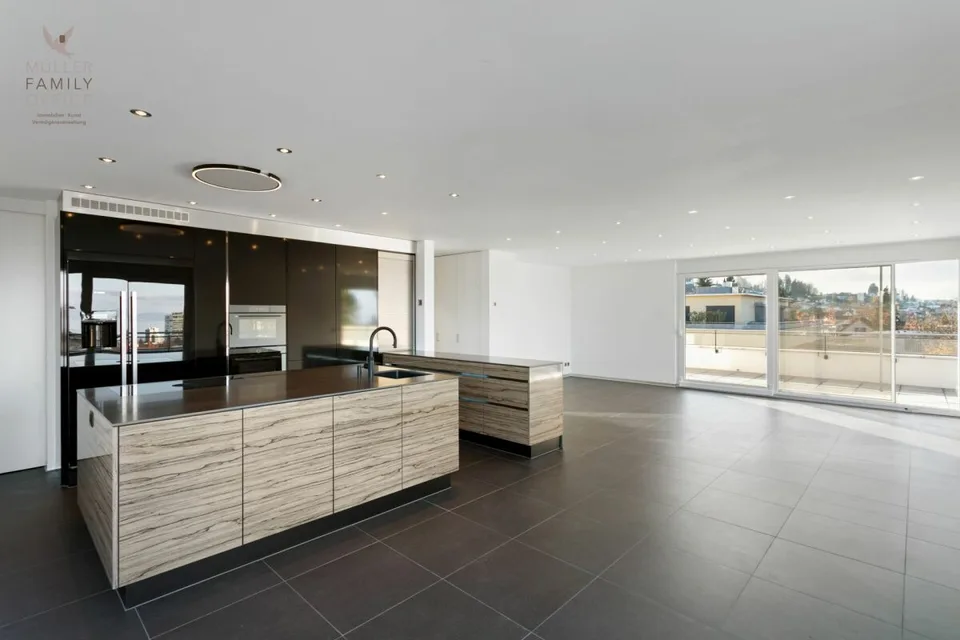 Eleganza tranquilla con vista - Appartamento in attico di 5 1/2 locali con vista sul lago di Costanza – foto 8 di 13