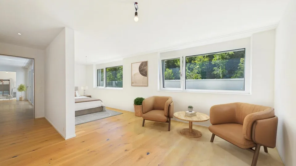 Grosszügige Duplex-Gartenwohnung mit viel Raum für eigene Ideen – Foto 6 von 11
