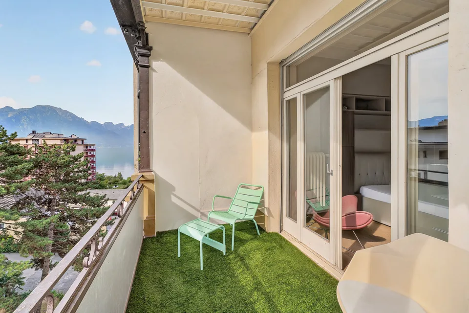 2.5 Zimmer möbl. Wohnobjekt in Montreux – Foto 8 von 9