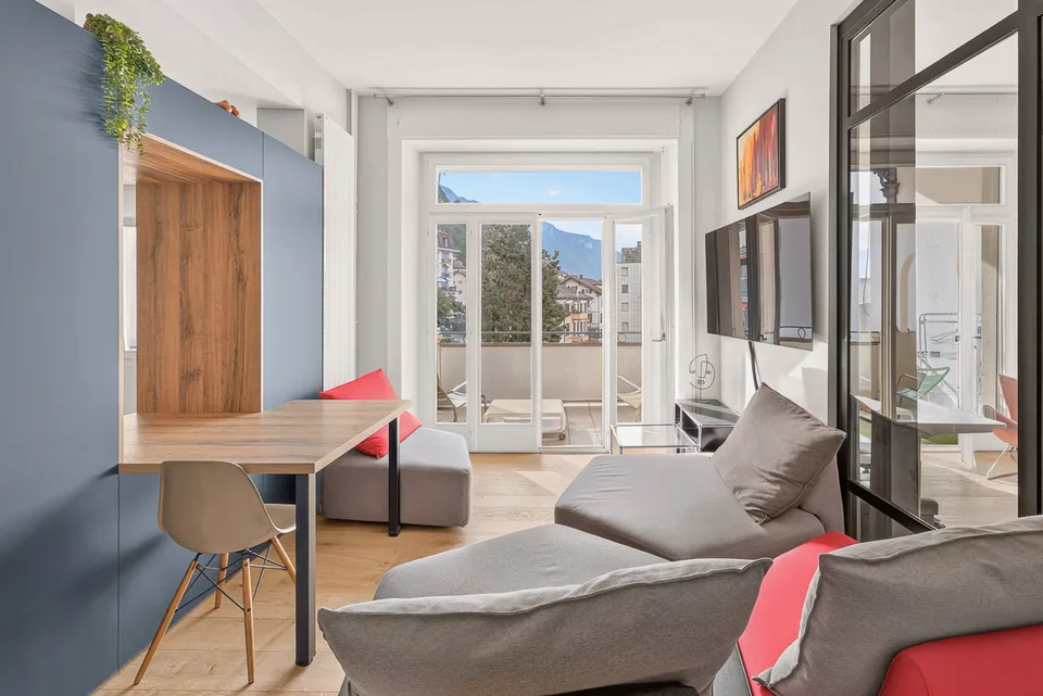 2.5 Zimmer möbl. Wohnobjekt in Montreux – Foto 3 von 9
