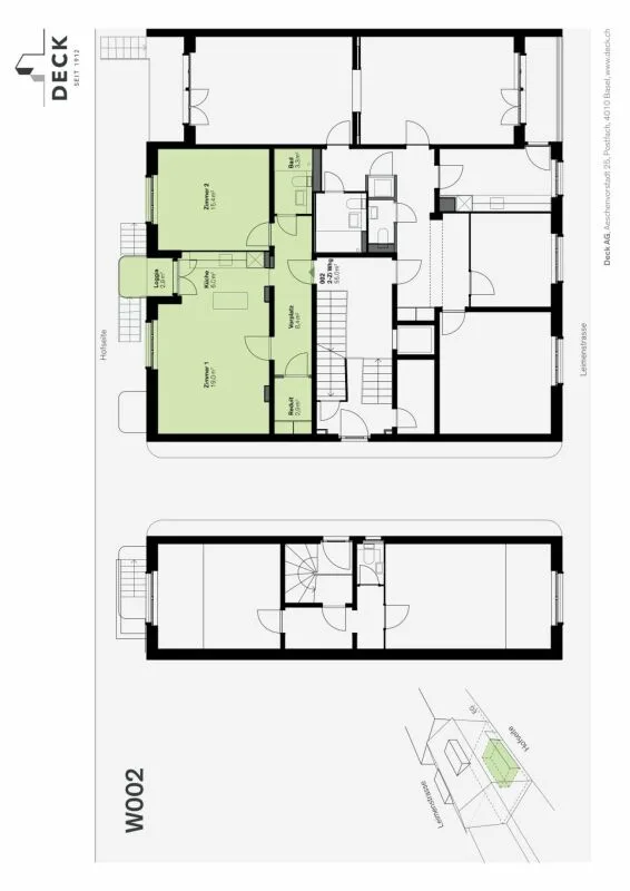 Appartamento ristrutturato di 2 camere - nel cuore di Basilea – foto 7 di 7