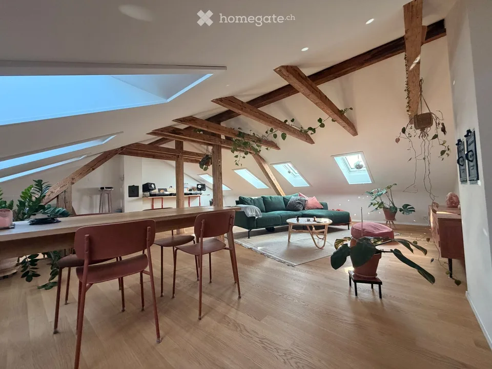 Kernsanierte 3.5 Zimmer Maisonette Wohnung in der Lorraine – Foto 2 von 5
