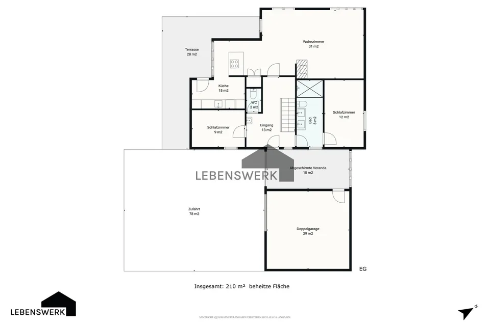 Vivere nel verde: casa unifamiliare in affitto a Landschlacht TG – foto 13 di 13