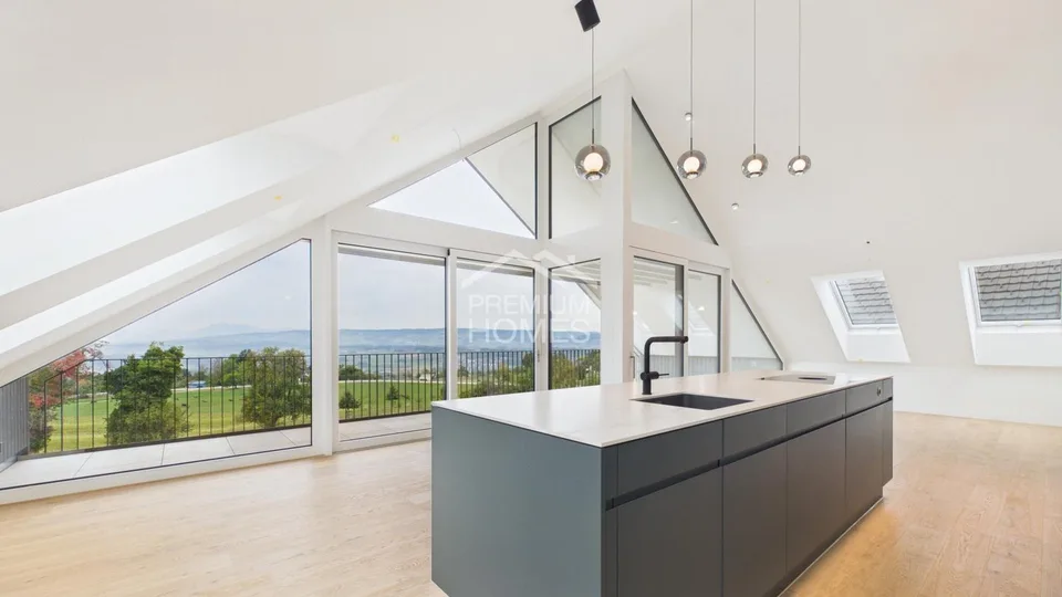 Appartamento mansardato moderno con uno splendido scenario montano – foto 5 di 11