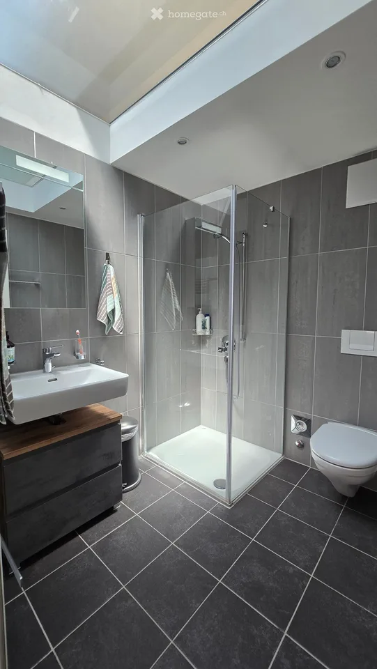 Exceptional 5 1/2-room attic apartment with 60m2 loggia in a 2-party house – photo 14 of 22