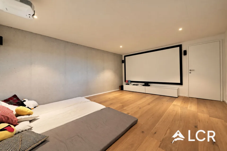 Maison d'architecte - Vue sur le lac et les Alpes - Jardin - Piscine – photo 12 sur 12