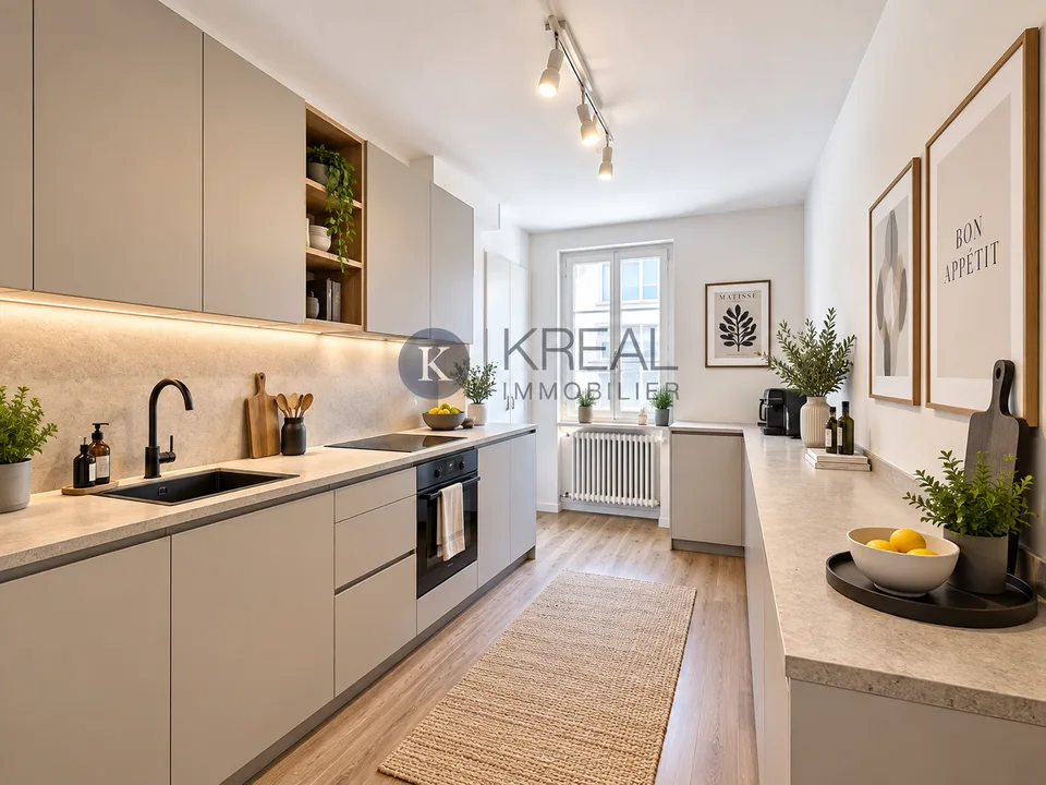 Im Herzen von Bussigny - 2,5-Zimmer-Wohnung mit Balkon – Foto 3 von 6