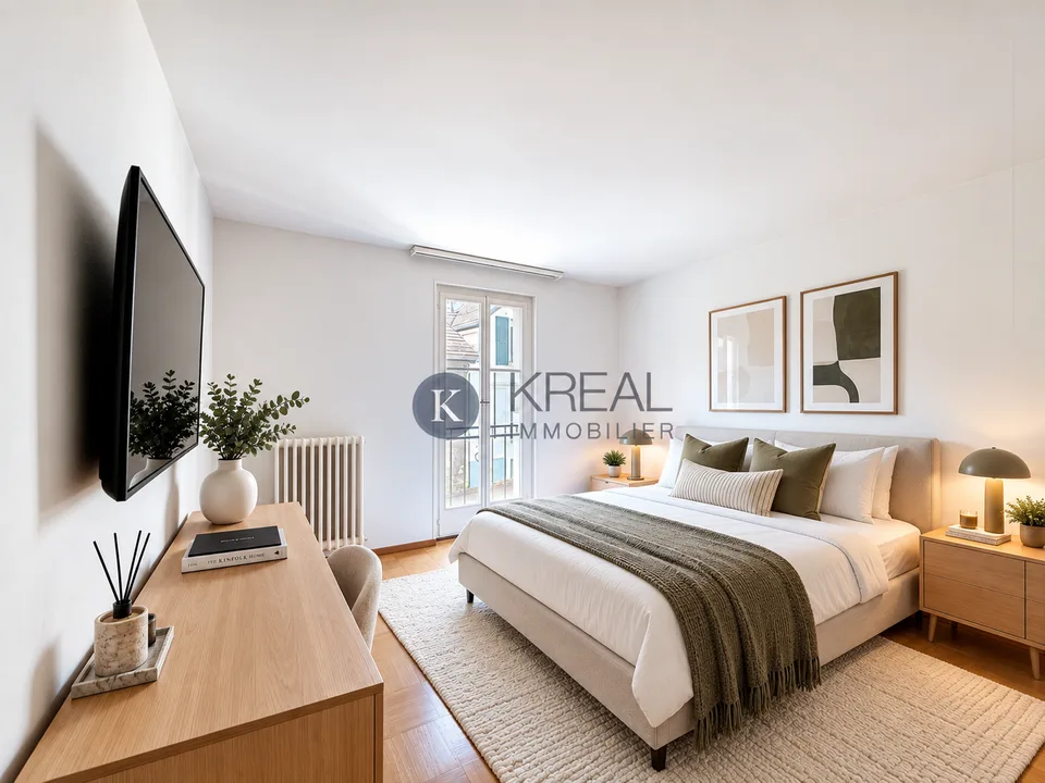 Im Herzen von Bussigny - 2,5-Zimmer-Wohnung mit Balkon – Foto 2 von 6