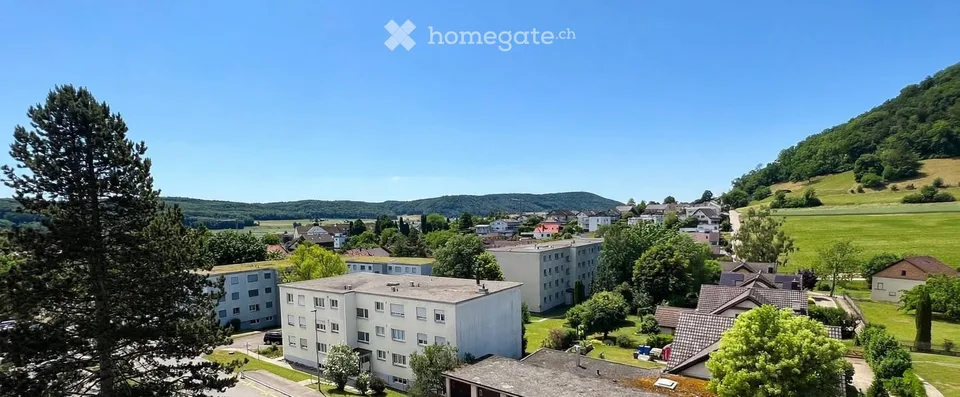 Weitblick über Beringen: Grosszügige Wohnung mit 3 Balkonen und Cheminée – Foto 7 von 30