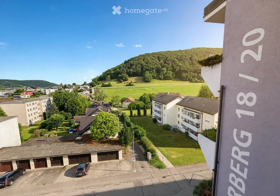 Weitblick über Beringen: Grosszügige Wohnung mit 3 Balkonen und Cheminée – Foto 4 von 30
