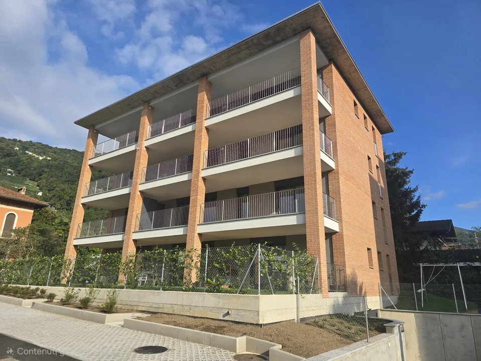 Schönes und neues 3.5-Zimmer-Apartment mit großer Terrasse in Agno – Foto 9 von 9
