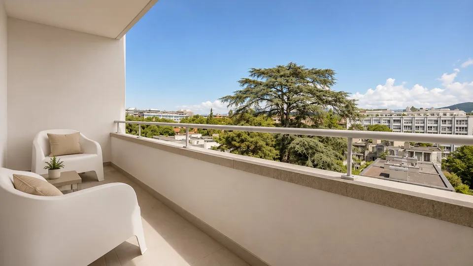 Champel | Élégant 5 pièces avec vues dégagées et balcons – Foto 2 von 12