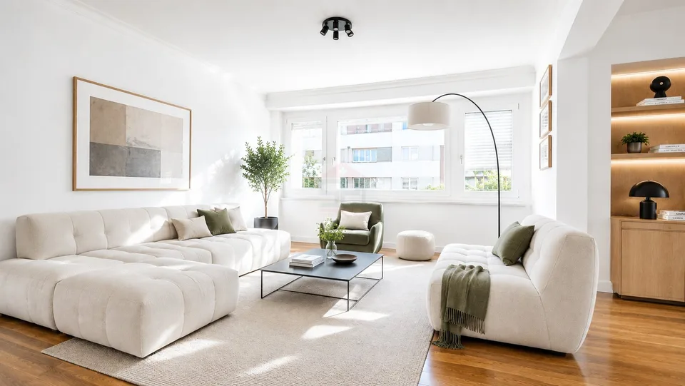 Champel | Élégant 5 pièces avec vues dégagées et balcons – Foto 5 von 12