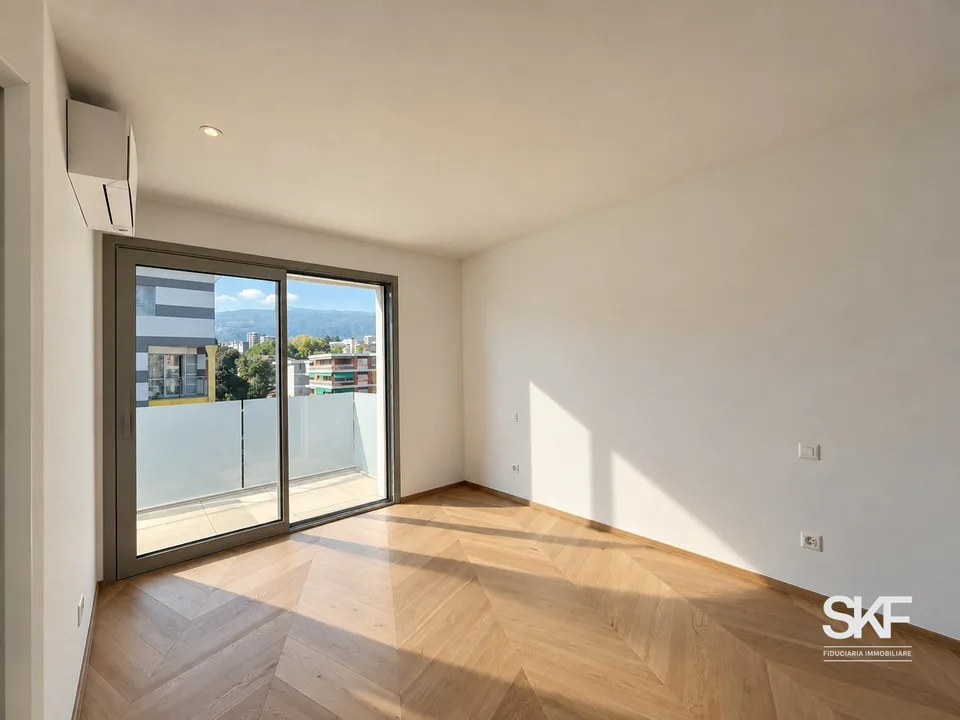 MASSAGNO - Vendesi un attico de nouvelle construction avec terrasse vue sur le lac – photo 8 sur 13