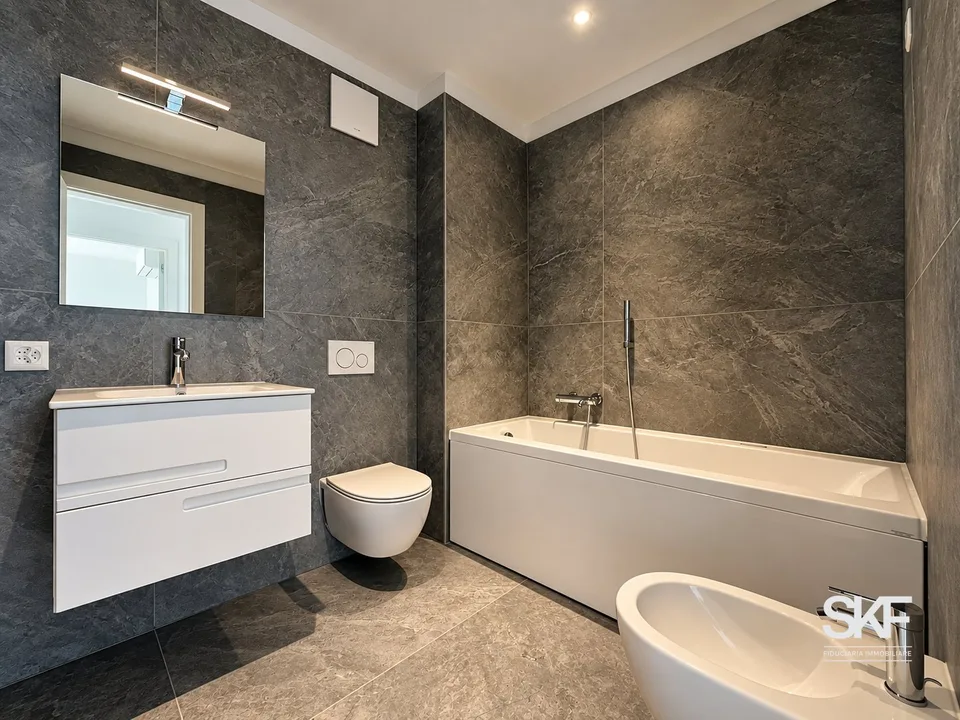 MASSAGNO - Vendesi un attico de nouvelle construction avec terrasse vue sur le lac – photo 9 sur 13