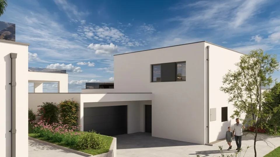 Costruzione esclusiva di nuova casa: casa di design Bauhaus con vista mozzafiato sul lago, situata in una posizione ideale a Tägerwilen – foto 5 di 16
