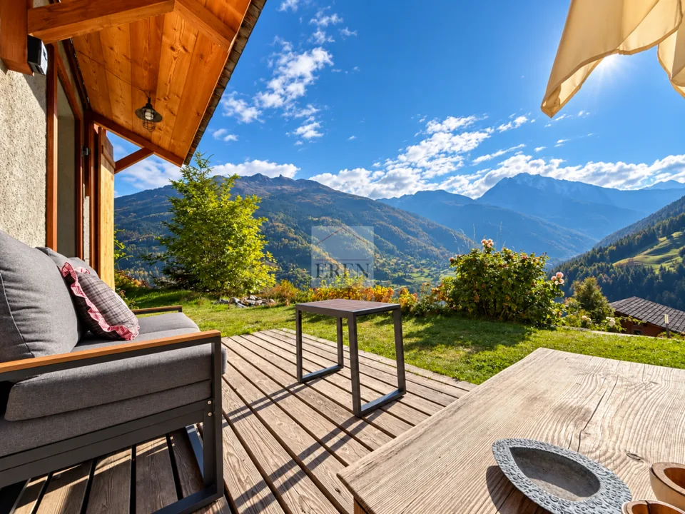 Magnificent Chalet in Grimentz - Alpine Panorama, Sun, Spa & Sauna – Foto 18 von 19