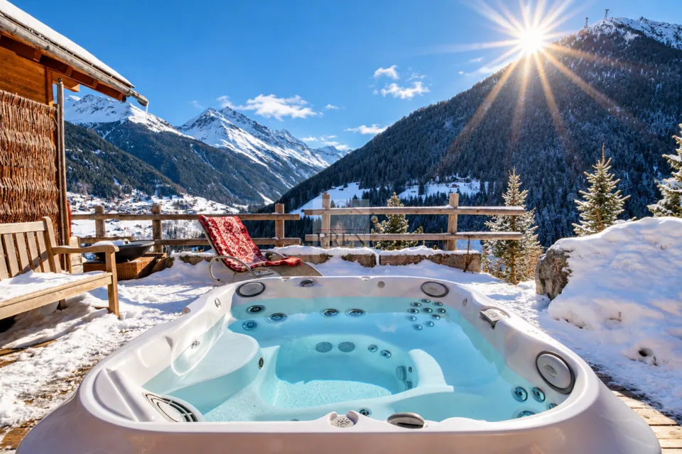 Magnificent Chalet in Grimentz - Alpine Panorama, Sun, Spa & Sauna – Foto 9 von 19