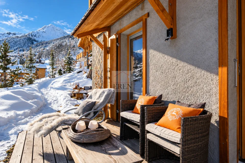 Magnificent Chalet in Grimentz - Alpine Panorama, Sun, Spa & Sauna – Foto 6 von 19