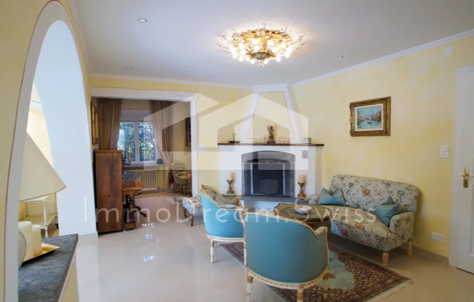 Ascona: 6.5 Zi. Villa mit Pool, Gartenanlage und 2. Wohnsitz – Foto 8 von 15